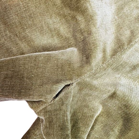 J. McLaughlin Green Corduroy Pants - Size 12 - Picture 9 of 9